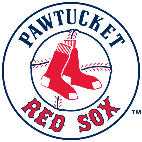 Pawtucket Red Sox 1990-2014 Primary Logo vinyl decal